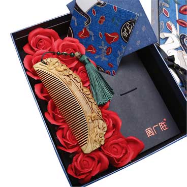 周广胜七夕鹊桥梳/